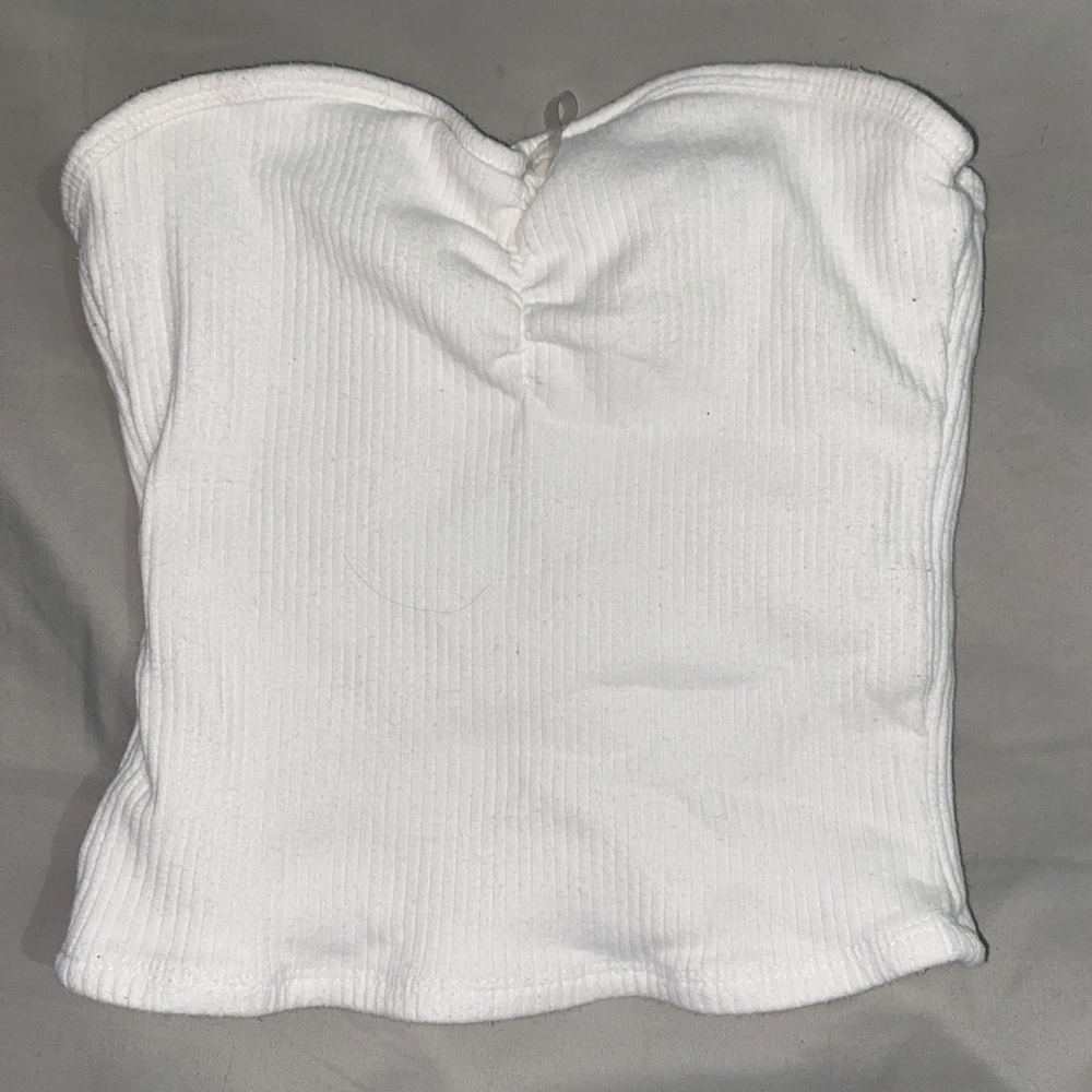 hollister ribbed crop top